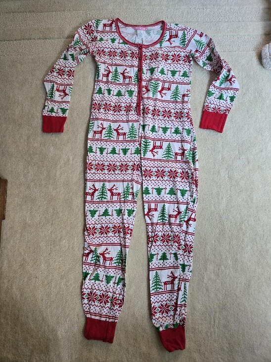 love loungewear Other - Love Loungewear Christmas Tree & Reindeer Holiday Onesie Size Small